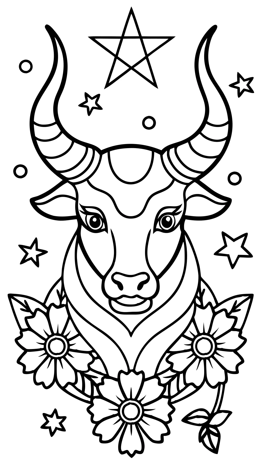 taurus coloring pages